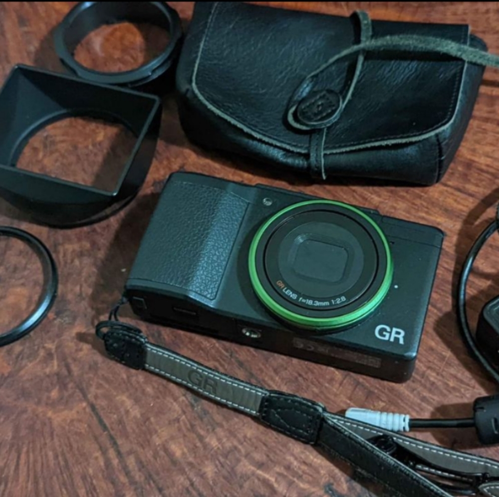 Ricoh gr ii rare leather urban edition